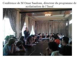 RENCONTRE DES LYCÉENS DE 207 ET 210 AVEC LES JEUNES FILLES DE L'INSAF