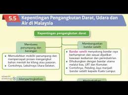 Pengangkutan awam atau transit awam merangkumi segala sistem pengangkutan yang mana penumpang tidak bergerak menggunakan kenderaan sendiri. Kepentingan Pengangkutan Darat Udara Dan Air Di Malaysia 5 5 Youtube