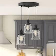 Laurel Foundry Modern Farmhouse Greeley 3 Light Cluster Bell Pendant Reviews Wayfair