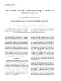 This data frame has 236 rows and the following 9 columns. Pdf Temozolomide Treatment Of Refractory Epilepsy In A Patient With An Oligodendroglioma Ly Ngo Academia Edu