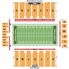 tubby raymond field at delaware stadium seating charts for