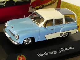Wartburg 311 coupe photo gallery. Modellspielwaren Reinhardt 1 43 Atlas Ddr Auto Kollektion Wartburg 311 5 Camping Hellblau Beige 7230 030