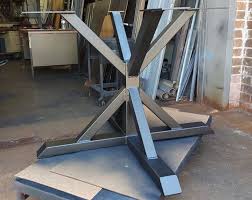 You softly polish the table with a dust cloth, set the plates over beautiful mats, and there you go! 310 Best Steel Table Legs Ideas In 2021 Metal Furniture Industrial Furniture Steel Table