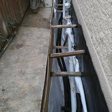 Foundation waterproofing eliminates both water seepage and moisture transpiration through the foundation walls. Is Basement Waterproofing Tanking Paint On Membrane The Solution Drainage Nzdrainage Nz