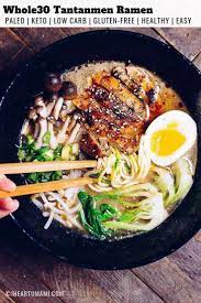 Whole30 Tantanmen Ramen Paleo Keto Gluten Free Recipe Healthy Ramen Healthy Recipes Whole 30 Recipes