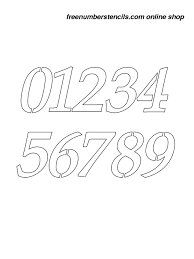 So the next paper in this list of graph papers is 10 squares per inch graph paper. 2 Inch 90 S Elegant Italic Italic Number Stencils 0 To 9 Freenumberstencils Com