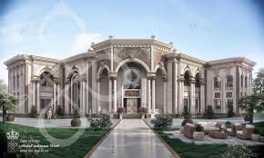 Palace In Classic Style Qatar Diebstudio Classic House Exterior Luxury Homes Dream Houses Classic House Design