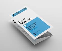 Free Tri Fold Flyer Mockup On Behance Flyer Mockup Psd Brochure Mockup Free Flyer Mockup