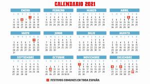 Educación inicial clases del lunes 21 de junio de 2021. Calendario Laboral 2021 En Espana Y En Cada Comunidad Autonoma Dias Festivos Y Puentes Marca