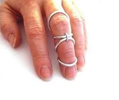Hinged Ring Splint Medical Jewelry Hand Therapy Rings
