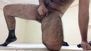 I sneaked into our neighbors empty apartment and cum on my leg