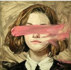 Put A Row Of Flowers Across The Face Like The Paint Brush Art Portrait Art Painting