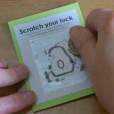 Draw the message or picture you'd like to hide beneath the scratch off paint. How To Make A Scratch Off Ticket To Reveal A Surprise Craft Gossip