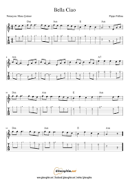 Manu pilas — bella ciao (versión lenta de la música original de la serie la casa de papel / money heist) 01:56. Bella Ciao Eye Bella Grade Tab Gitaregitim Net Guitar Tabs Songs Guitar Tabs Guitar Chords For Songs