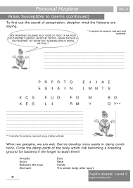 Pin On Personal Hygiene Worksheets