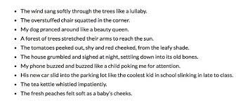 Personification Definition Examples K12reader