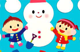 壁面飾り工房12月1月2月 冬 雪だるま作ろう 保育園 幼稚園 雪だるま イラスト 飾り 冬 壁面