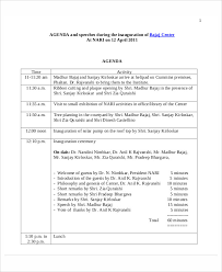 8 Sample Ceremony Agenda Free Sample Example Format