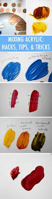 How To Mix Acrylic Paint 11 Tips Tricks Acrylic Painting Tips Painting Tips Art Techniques