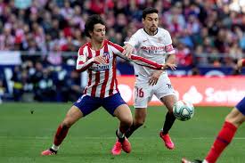 Óliver torres, fernando, joan jordán; Second Half Stalemate Between Atletico Madrid And Sevilla Football Espana