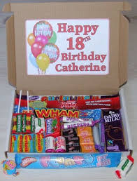 18th Birthday Present Ideas For Him Happy Birthday Personalised Sweet Gift Box Present 18th 21st 30th 40th 50th Etc Ebay 18th Birthday Gifts Birthday Gifts For Best Friend Diy Graduation Gifts