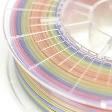 Die farben sind in leuchtenden pastellfarben gehalten. Regenbogen Pla Filament 1 75 Mm Kaufen Pastell