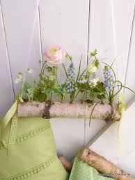 Fensterdeko Birke Fruhlings Dekoration Fruhlingsdekoration Fensterschmuck