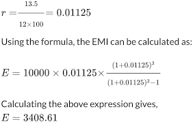 online personal loan emi calculator credy