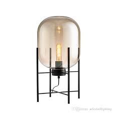 Wholesale Cheap Brand Modern Floor Lamp Brokis Standing Lamps For Living Room Reading Lighting Loft Modern Standing Lamps Modern Floor Lamps Glass Floor Lamp