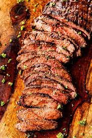 Best Marinated Flank Steak **Grilling Or Baking Instructions**