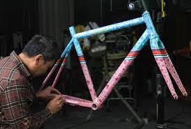 Bike Custom Painting Art Bicycle Painting Bicycle Paint Job Paint Bike