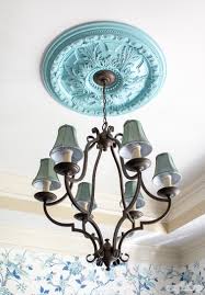 33 round chandelier ceiling medallion french antique foyer dining room bedroom. How To Paint A Ceiling Medallion The Easy Way Atta Girl Says