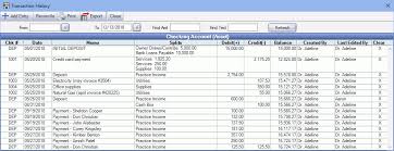 open dental software accounting transactions