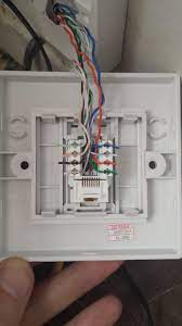 Components of ethernet wall socket wiring diagram and a few tips. Wondering Why This Ethernet Wall Plug Is Not Working Super User