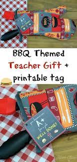 Bbq Themed Teacher Gift Free Printable Tag Mama Cheaps Dance Teacher Gifts Teacher Gift Tags Teacher Gifts