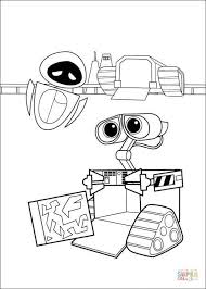 Feel free to print and color from the best 31+ wall e coloring pages at getcolorings.com. Wall E Shows To Eva His Work Coloring Page Free Printable Coloring Pages E Coloring Page Disney Coloring Pages Coloring Pages