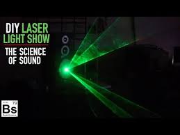Laser Light Show Diy The Science Of Sound With Mr G Part 1 Youtube In 2020 Sound Physics Laser Lights Light Show