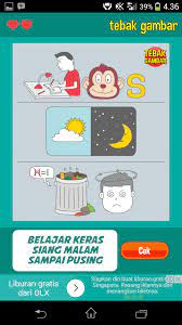 Kunci jawaban tebak gambar level 20 ini terakhir diperbarui pada tanggal 28 april 2019 dengan sedikit perubahan. Jawaban Tebak Gambar Level 12 Terbaru Februari 2017