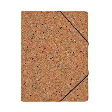 nomess cork folder a4 papier hefter kork
