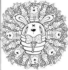 Kawaii Coloring Monster Coloring Pages Coloring Pages Cute Doodles