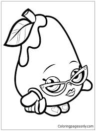 Coloring for adults is easier, and way more fun, with posh at your side! Posh Pear Shopkins Coloring Pages Shopkins Coloring Pages Coloring Pages For Kids And Adults
