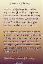 Process Of Pivoting Abraham Hicks Quotes Positivity Law Of Attraction