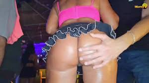 Jenny Ass Groped in Public Bar 5
