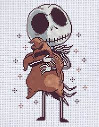 There's enough embroidery floss to stitch all 4 patterns, you only need a 4″x4″ piece of 14ct aida cloth to complete the last pattern. Jack Skellington And Oogie Boogie The Nightmare Before Christmas Halloween Cross Stitch Pdf Instant Download Printable Pdf Pattern Halloween Cross Stitch Patterns Cross Stitch Art Cross Stitch Patterns