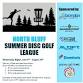 North Bluff Summer Disc Golf League event in Gladstone, MI