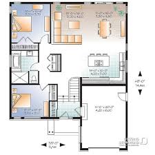 Plan De Maison Unifamiliale La Seine No 3281 Plan Maison 2 Chambres Plan Maison Et Plan De Maison Unifamiliale