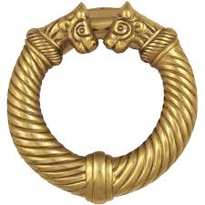 Brass ship wheel door knocker. Door Knockers Unique Door Knockers