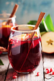 Sangria Petillante Au Cidre Et A La Grenade Recette Recette De Limonade Sangria Recette