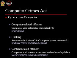 Computer crime and computer fraud. Sri Lankan Perspective In Meeting The Cyber Crime Challenge Ppt Video Online Download