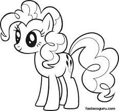 Friendship is magic, developed by lauren faust, originally aired on the hub in the united states.the series is based on hasbro's my little pony line of toys and animated works and is often referred by collectors to be the fourth generation, or g4, of the my little pony franchise. Printable Coloring Pages For Kids Pony Drawing With Crayons